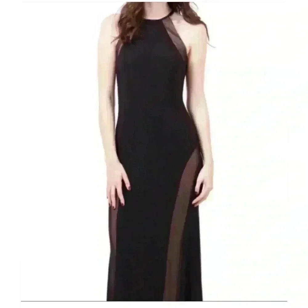 Y2K black Night Way Dress